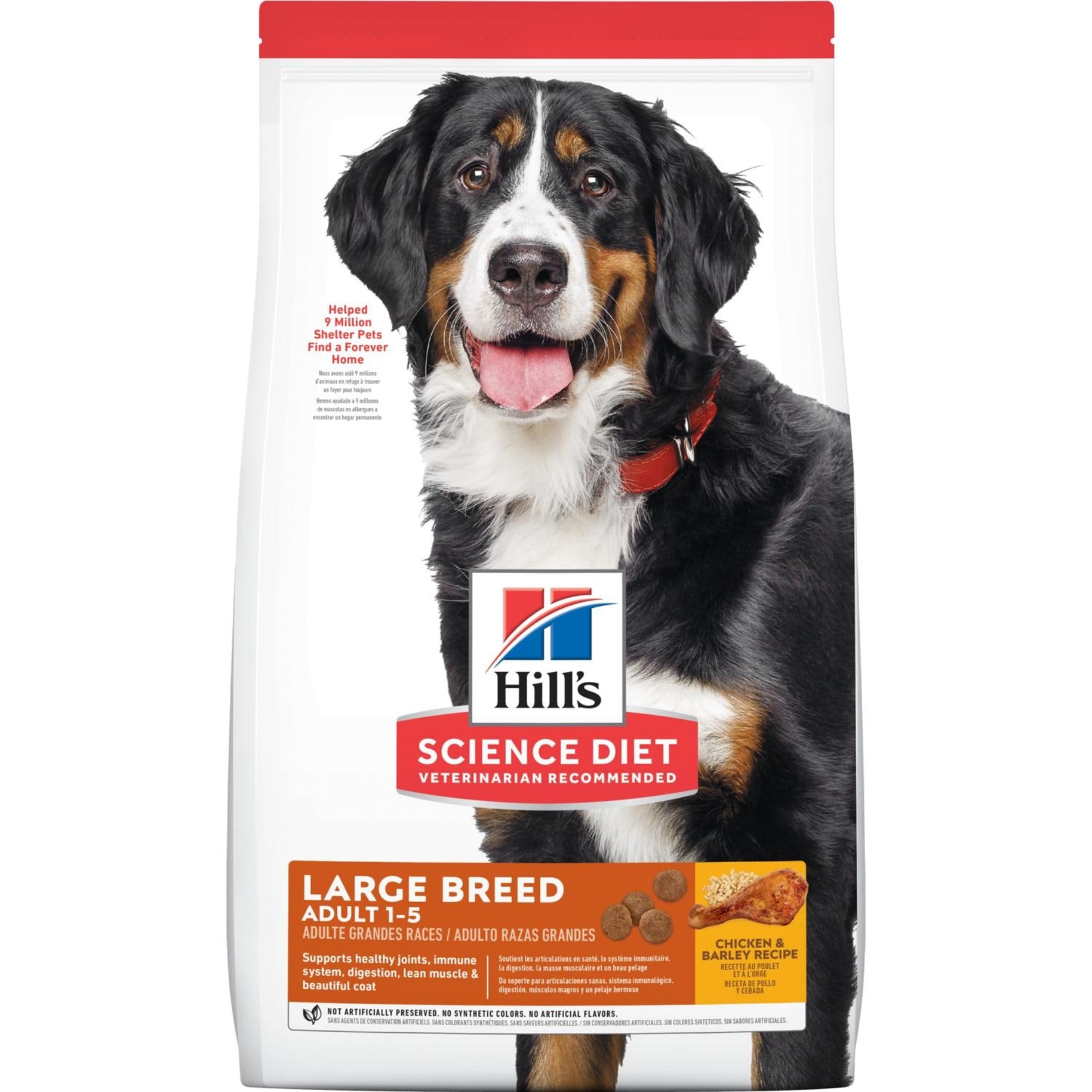 Comida Para Perros Hills Science Diet Large Breed Adult 1-5 Bolsa 33 Lb